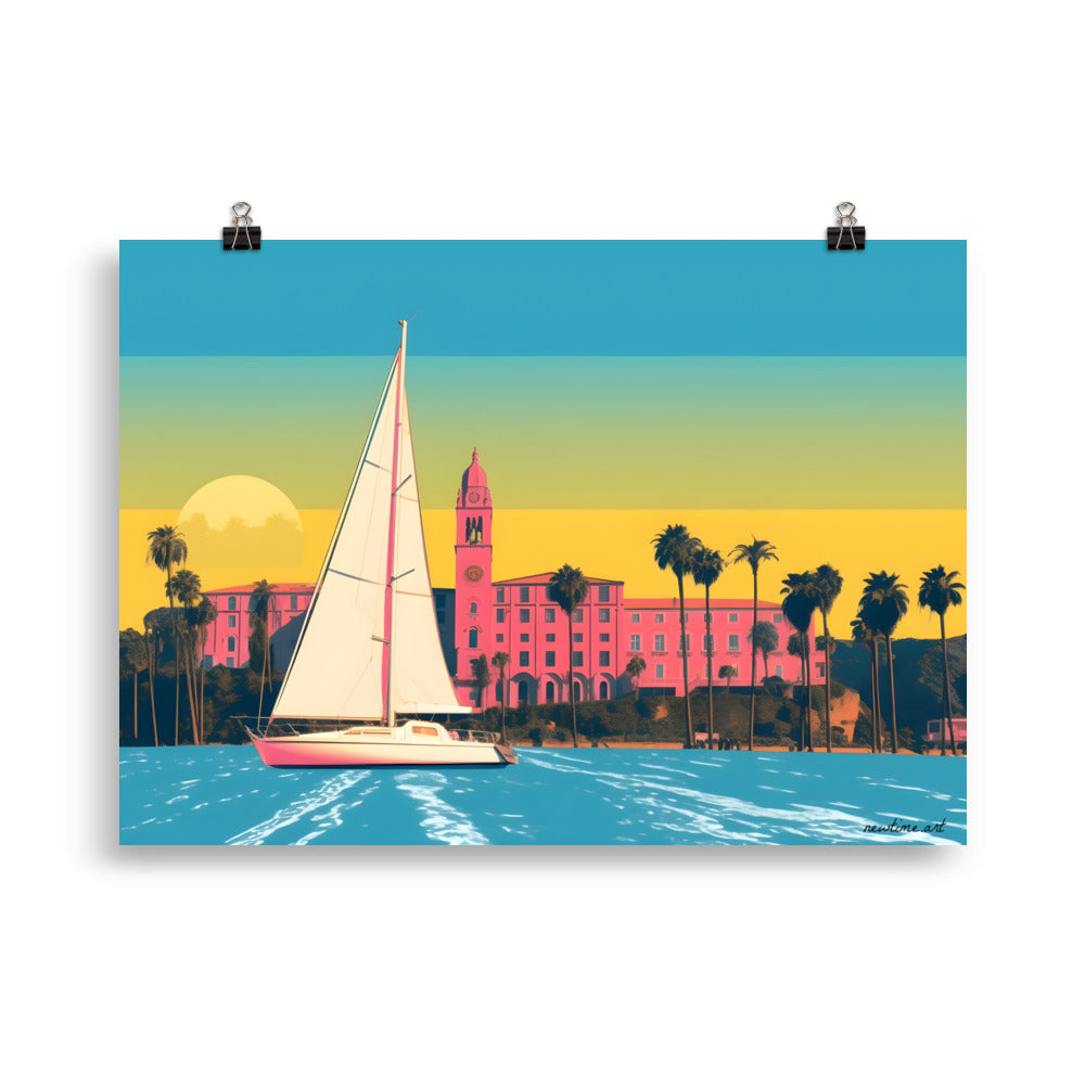 Idyllic Impressions: A Nautical Journey in Gold