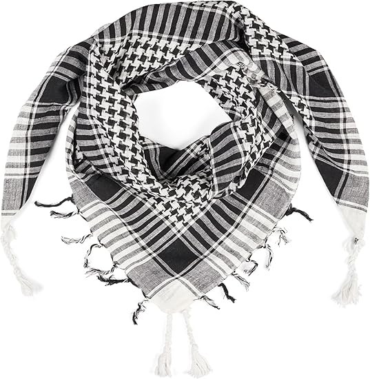 LOVARZI Palestinian Scarf - Stylish and Versatile Scarf for Men and Women All Ages