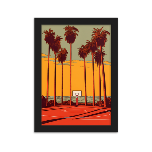 Red Hoops in LA