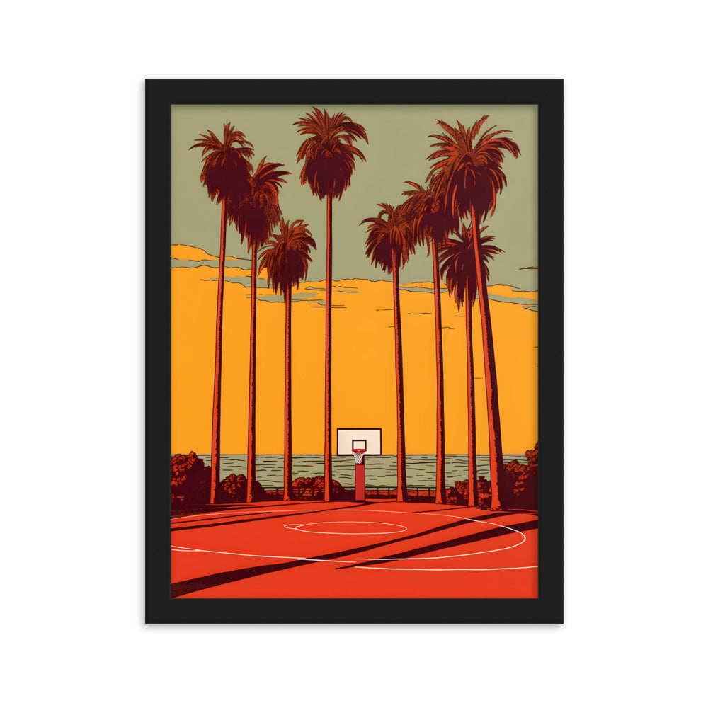 Red Hoops in LA