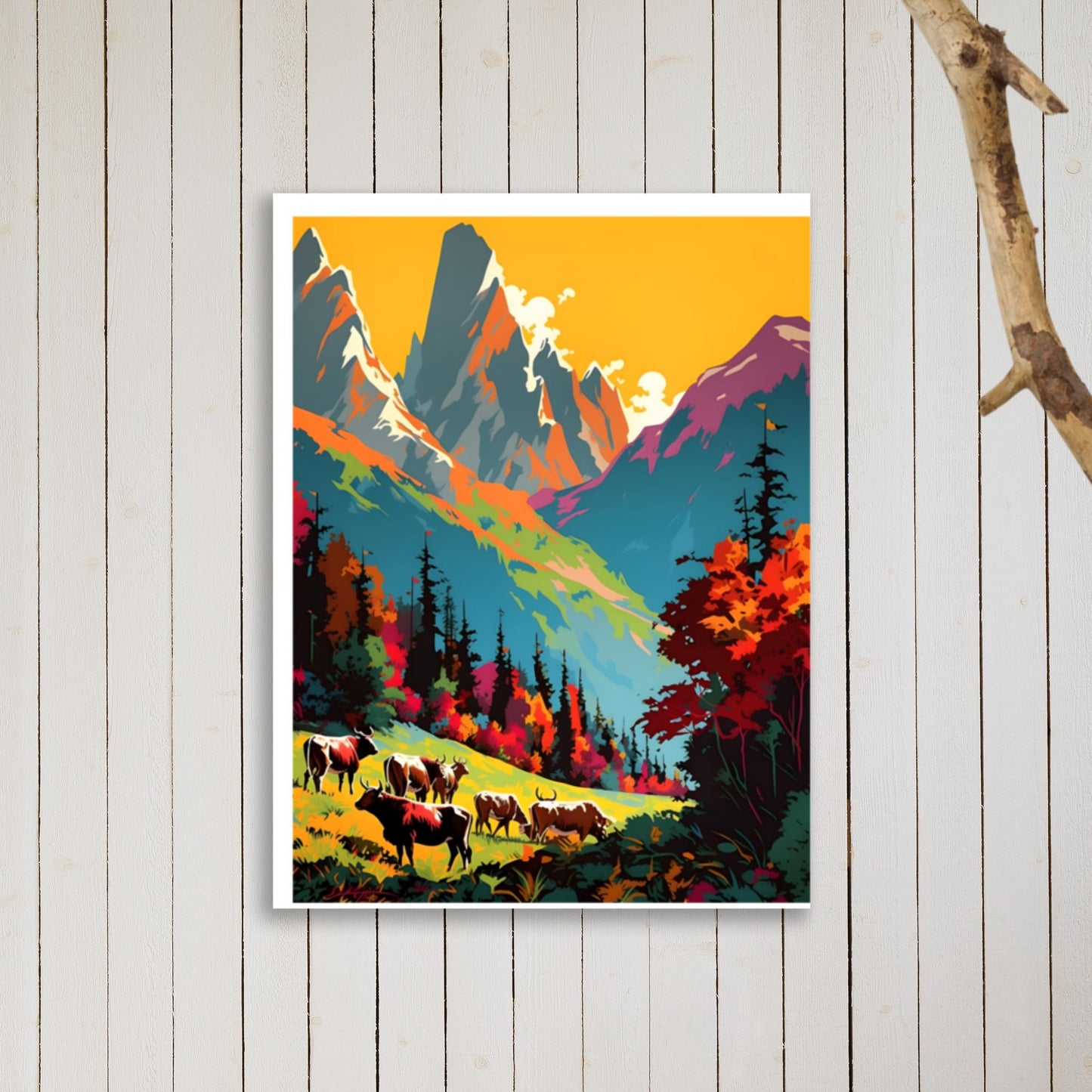 Artful Trentino: Bold Colors, Cows, and Alpine Landmarks