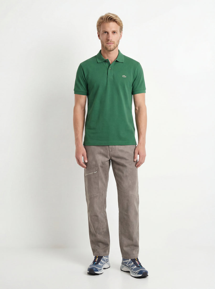 Salomon Sportstyle Xt + Lacoste Polo L.12.12 + Cotton Workwear Pant - 04