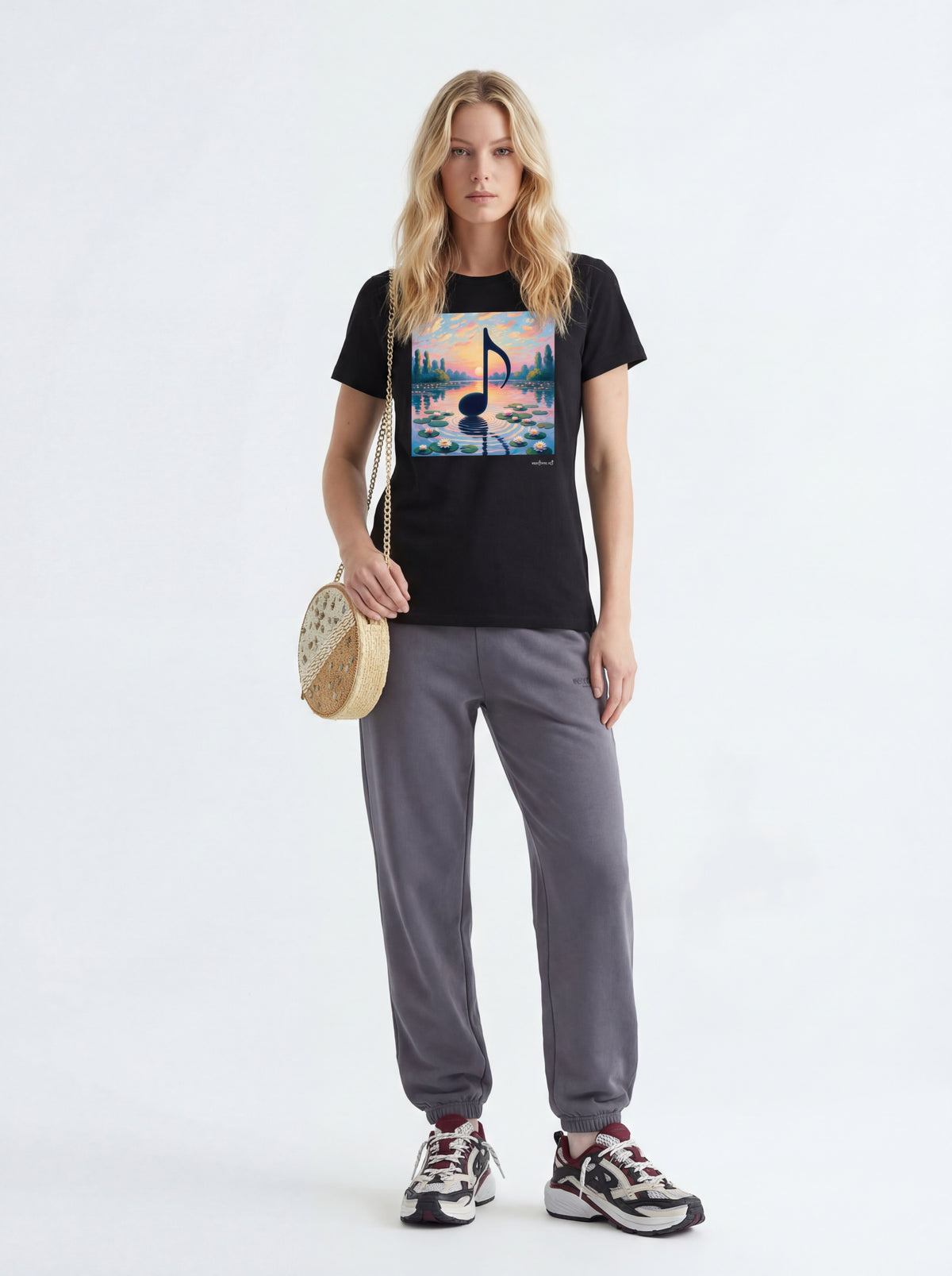 Shoes + Ninfee Monet + Pants + Pochette tonda con - 08