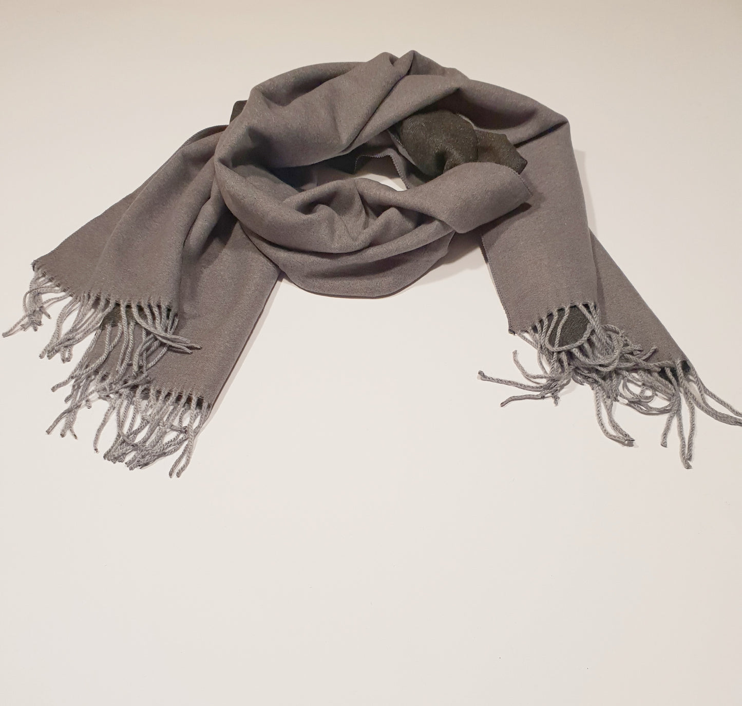 Sciarpone Double face Unisex con Cashmere