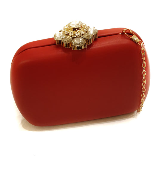 RAKEL: Pochette Rigida rossa O nera