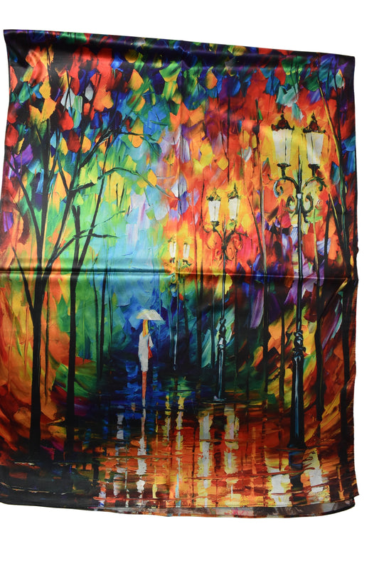 Foulard Leonid Afremov double face
