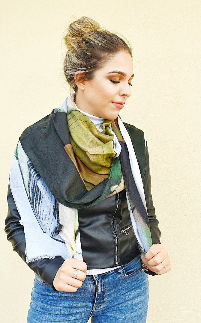 Foulard maxi stones