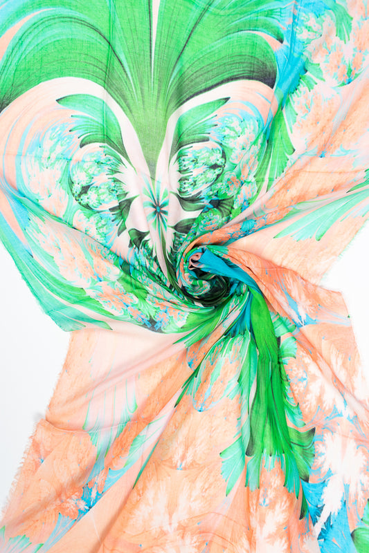 Foulard modal sfumato