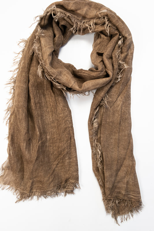 Foulard-Pashmina modal marrone