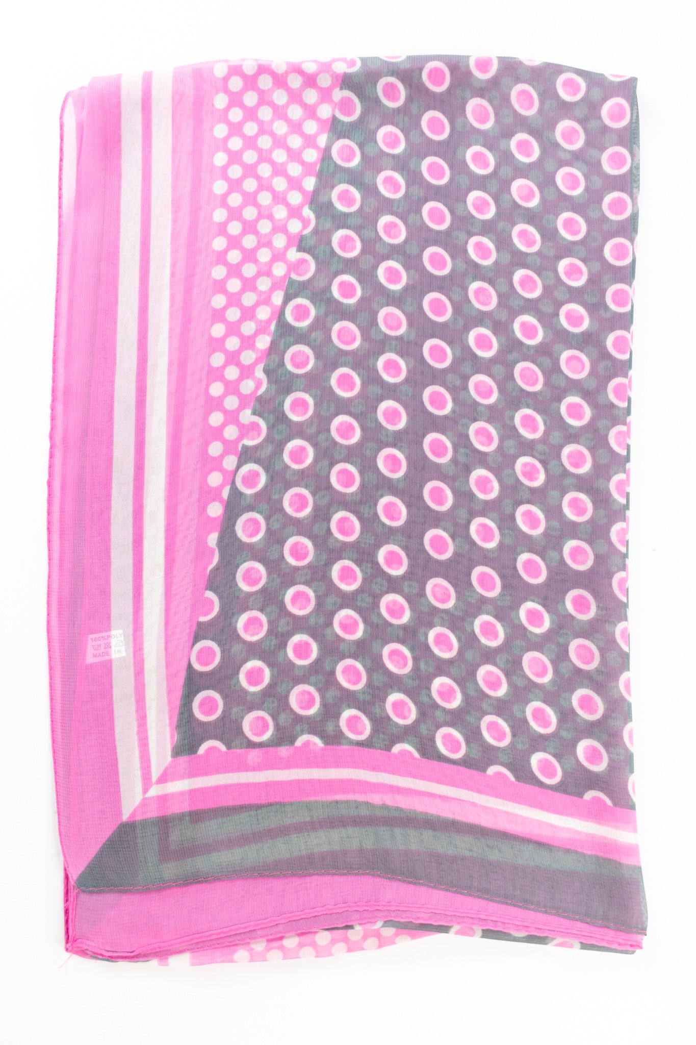 Foulard doppio pois