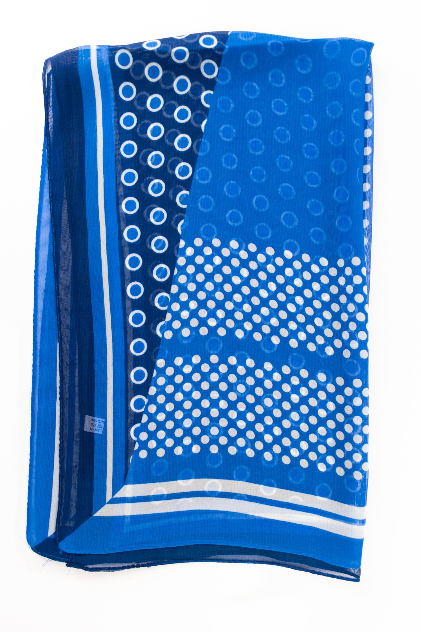Foulard doppio pois