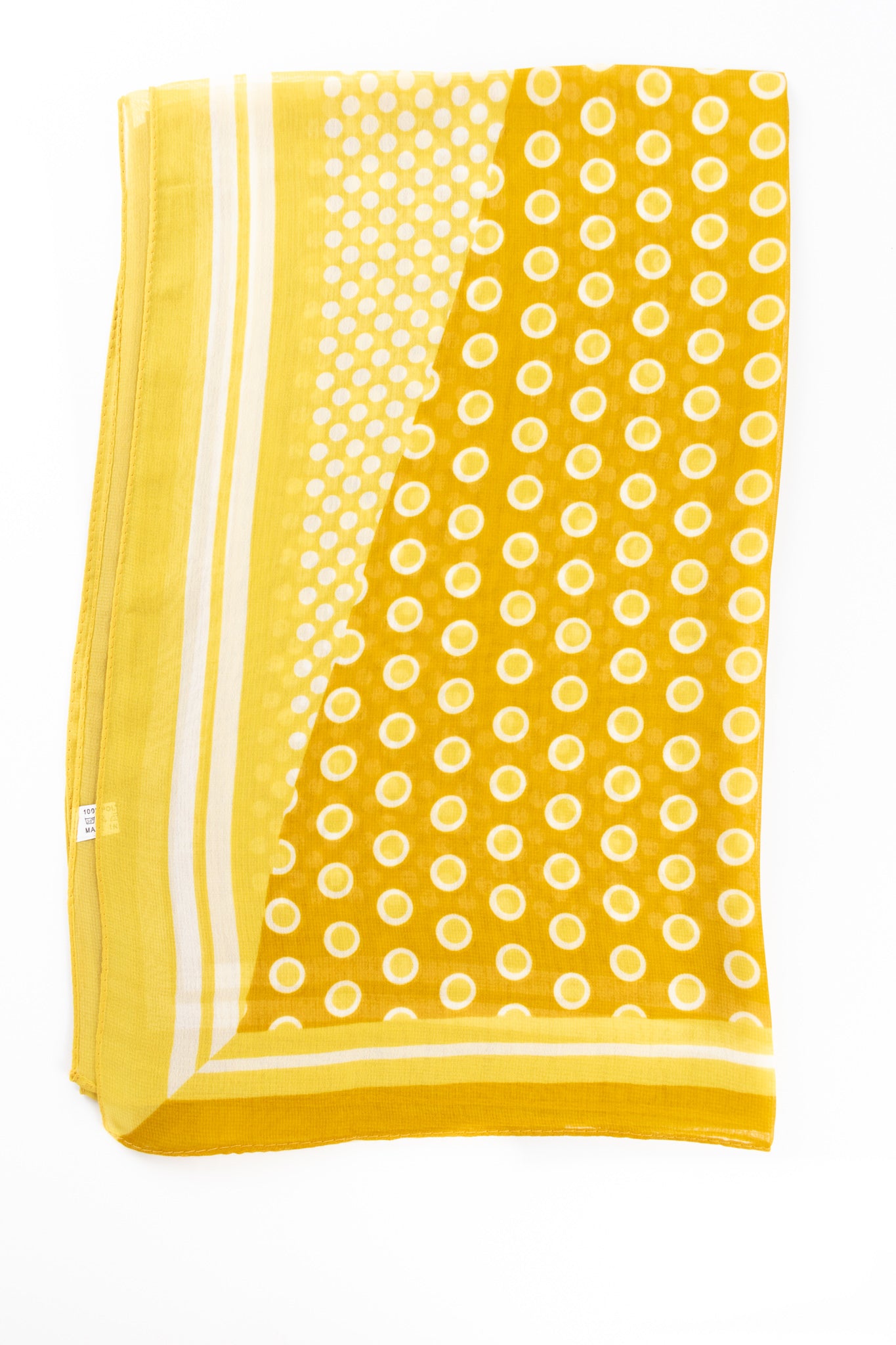 Foulard doppio pois