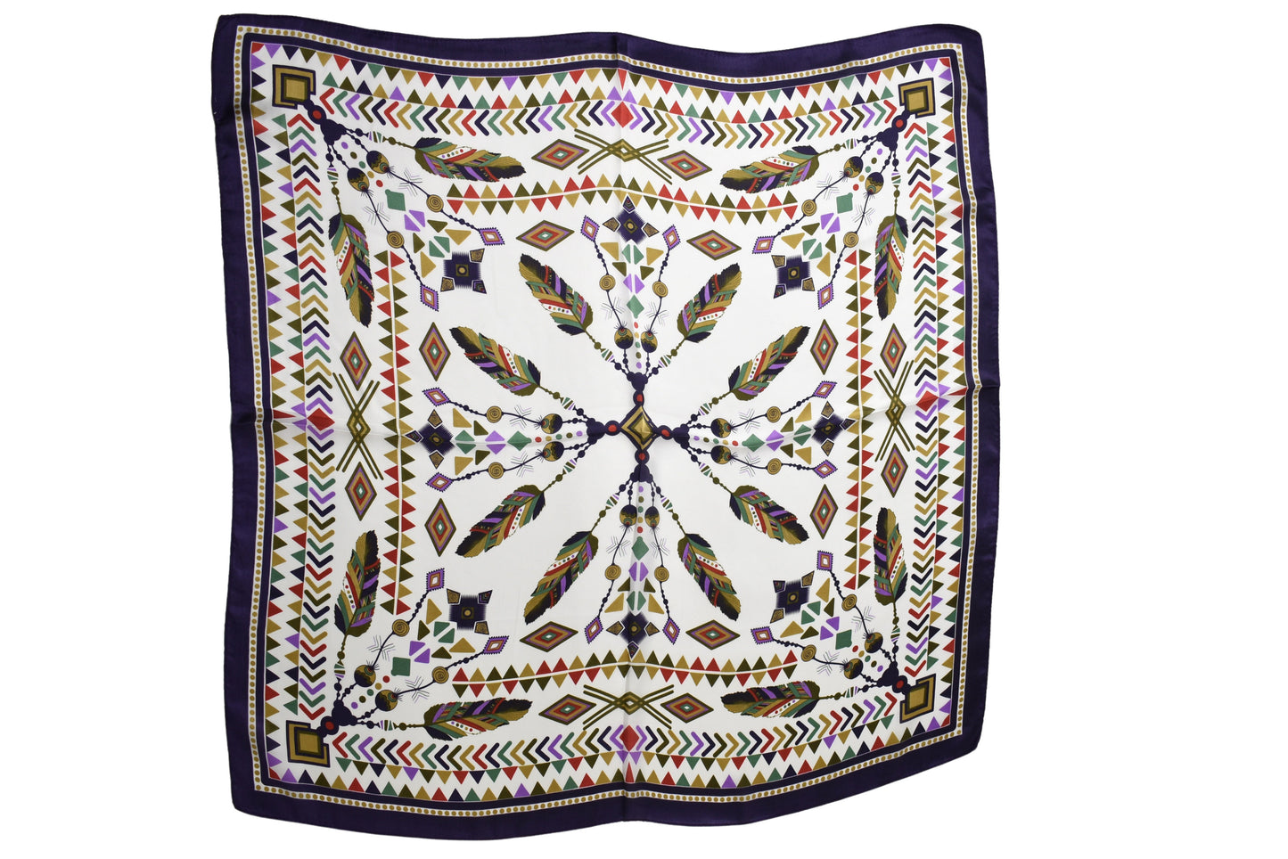 Foulard piume