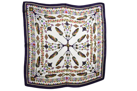 Foulard piume