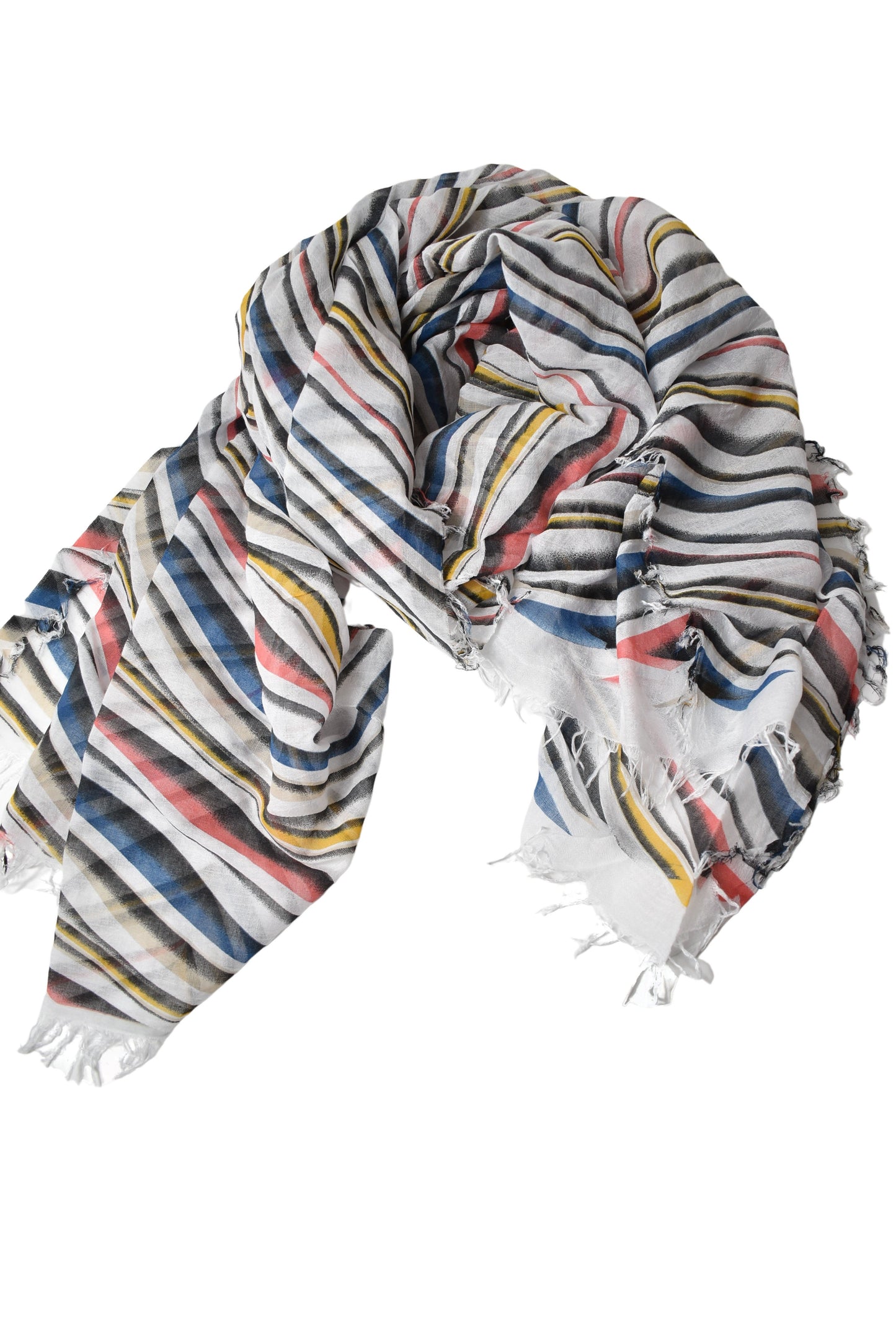 Pashmina righe colorate