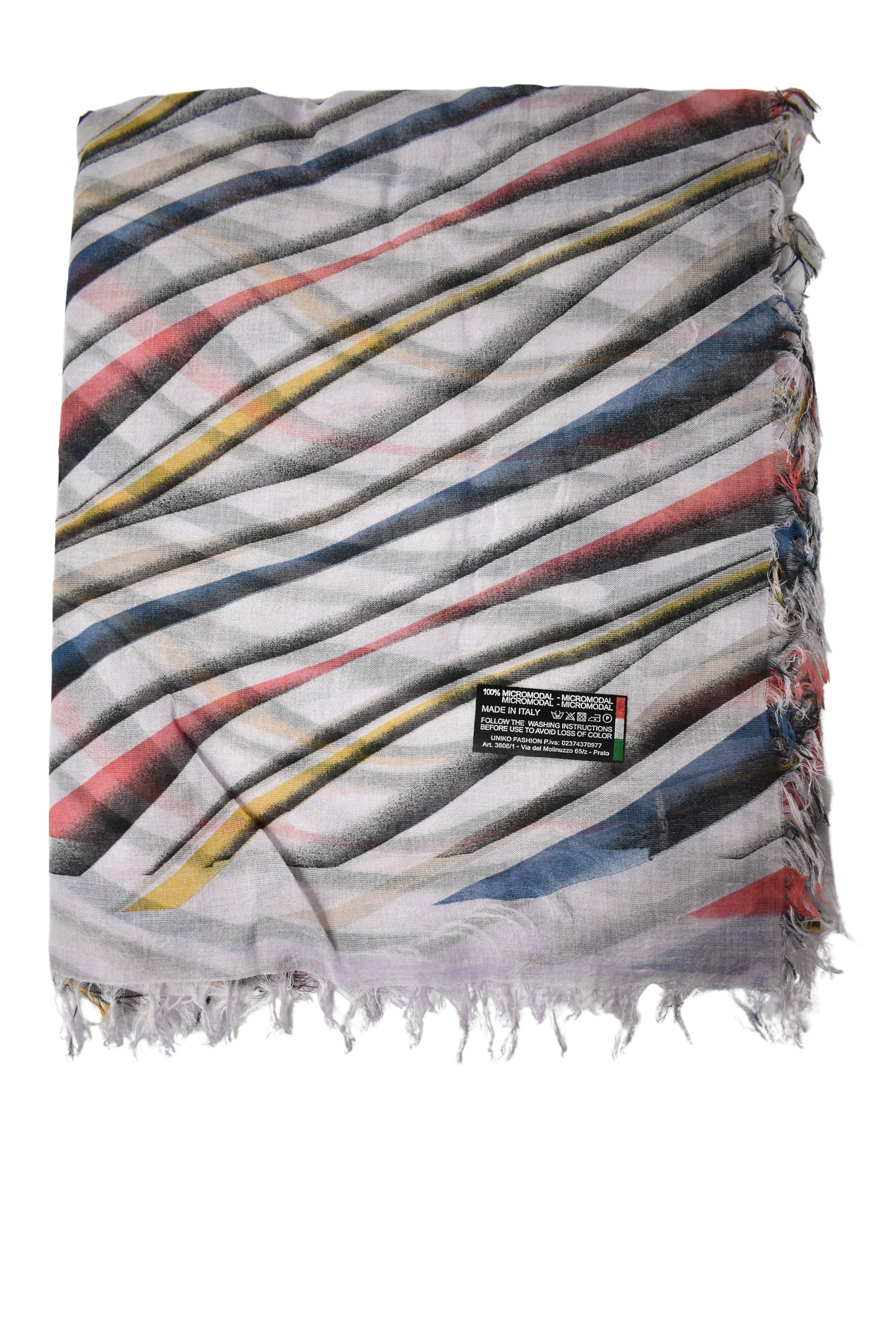 Pashmina righe colorate