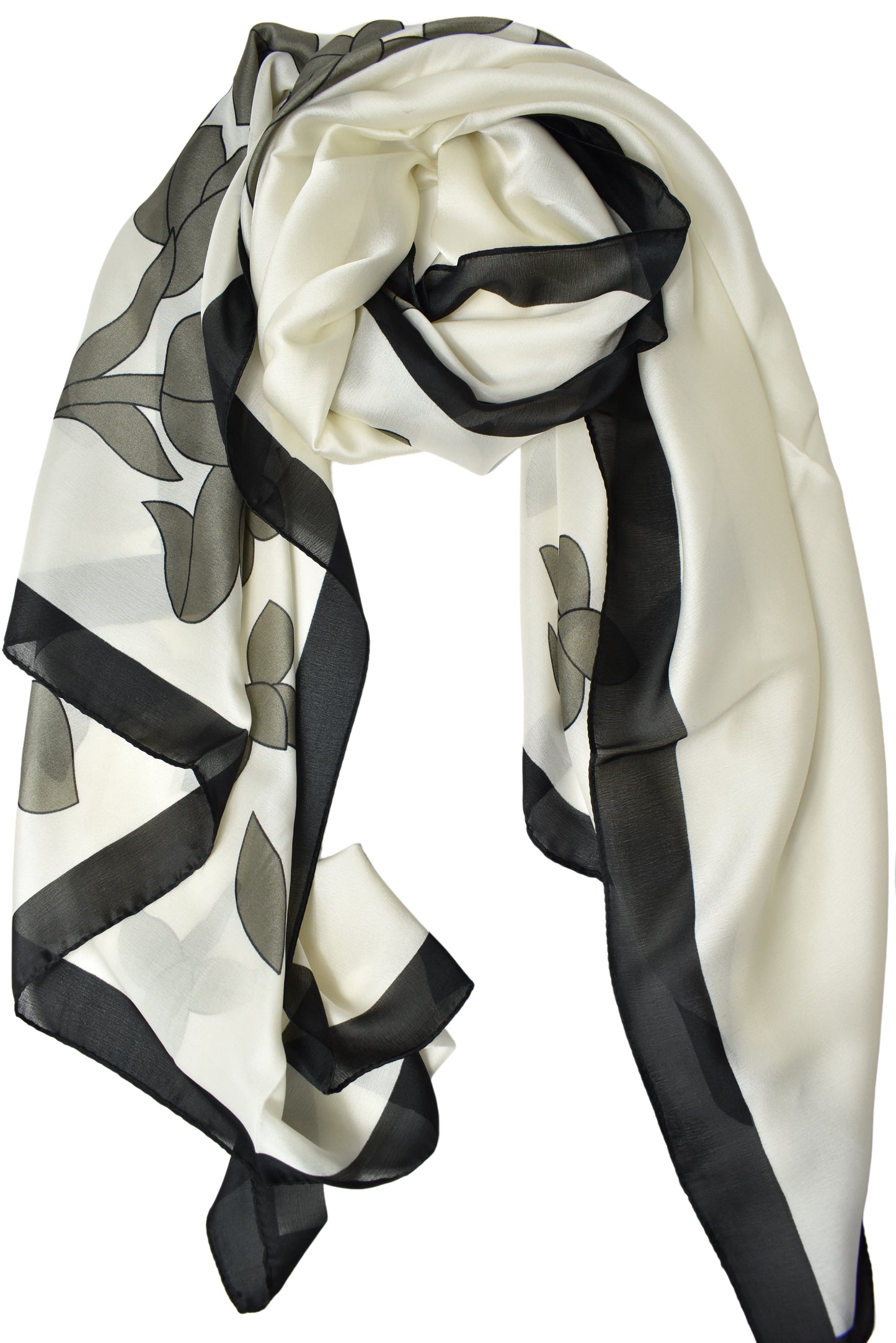 Stola monocolore fiore