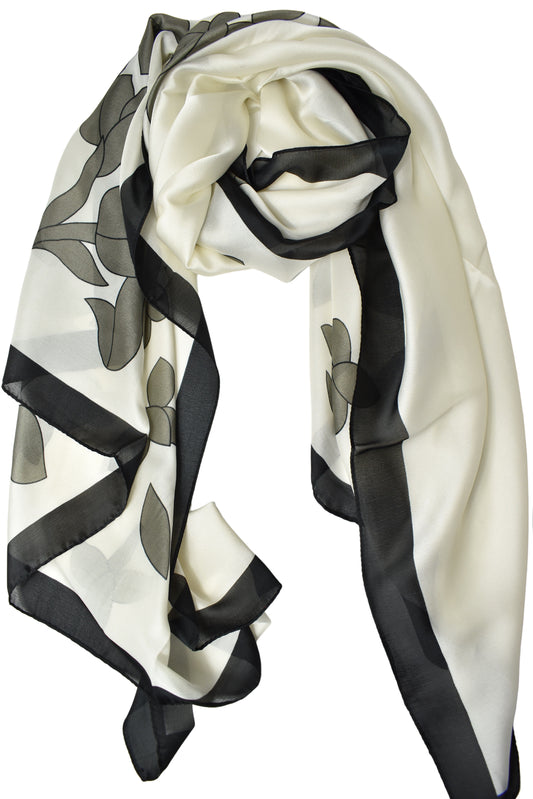 Stola monocolore fiore