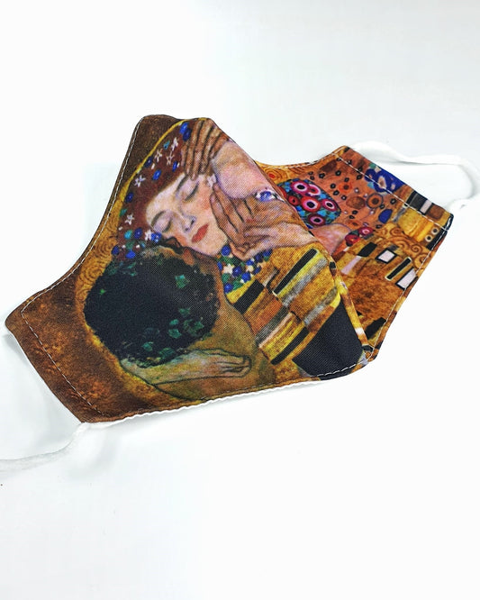 Mascherina il bacio di klimt