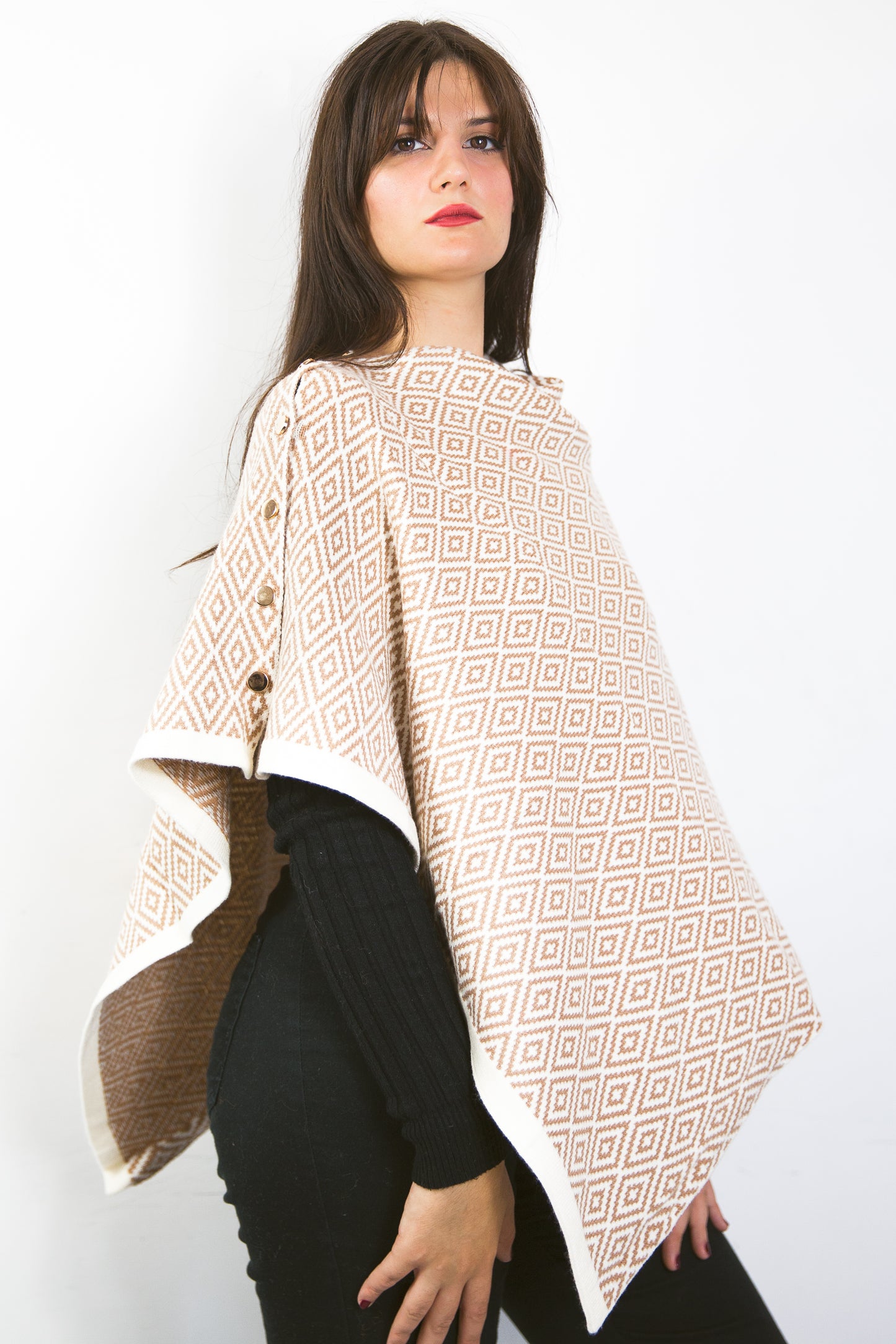 Poncho sciarpa