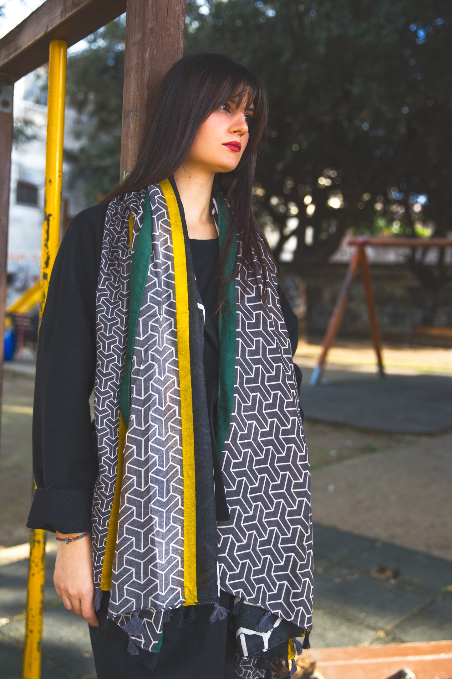 Foulard Geometrik