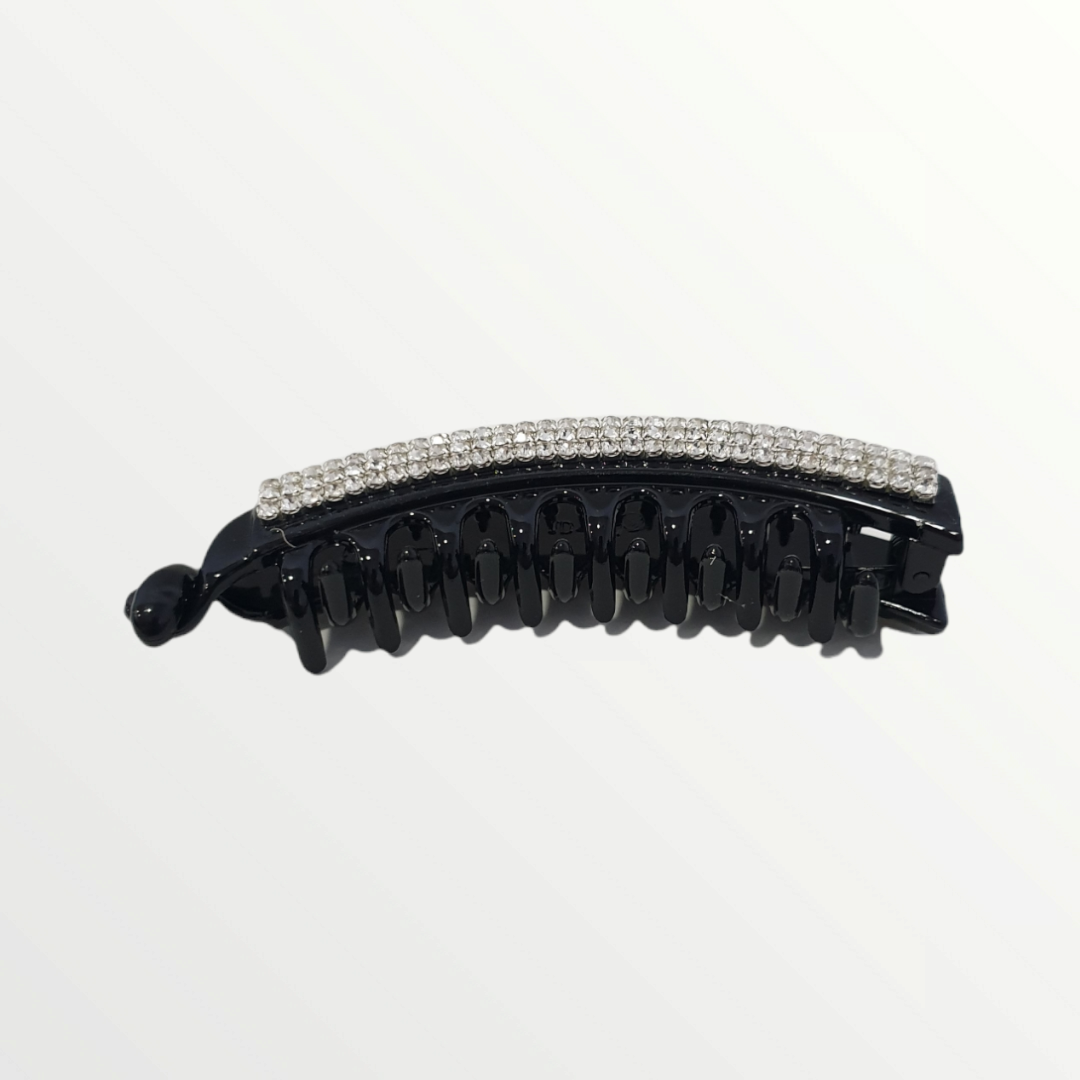 Pinza banana strass