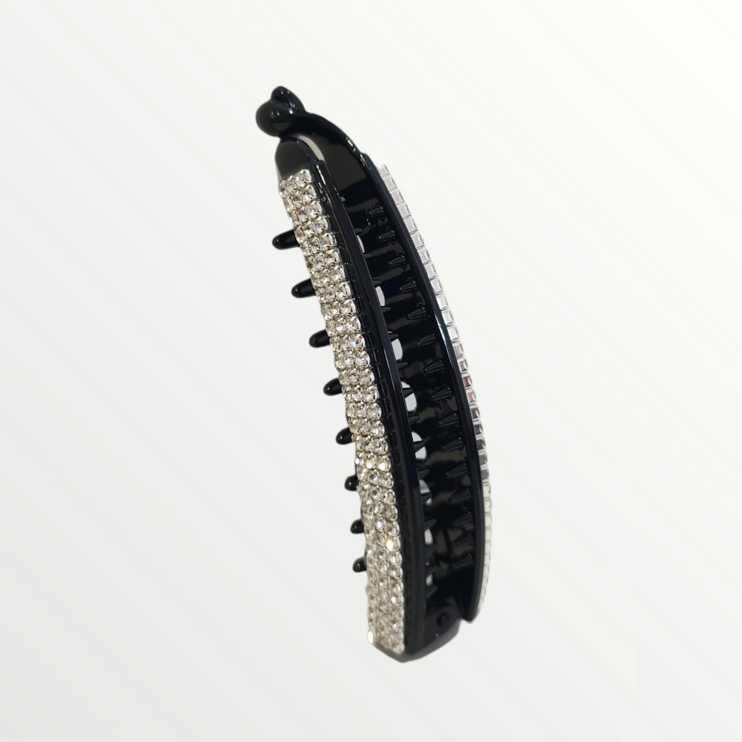 Pinza banana strass