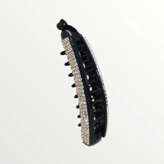 Pinza banana strass