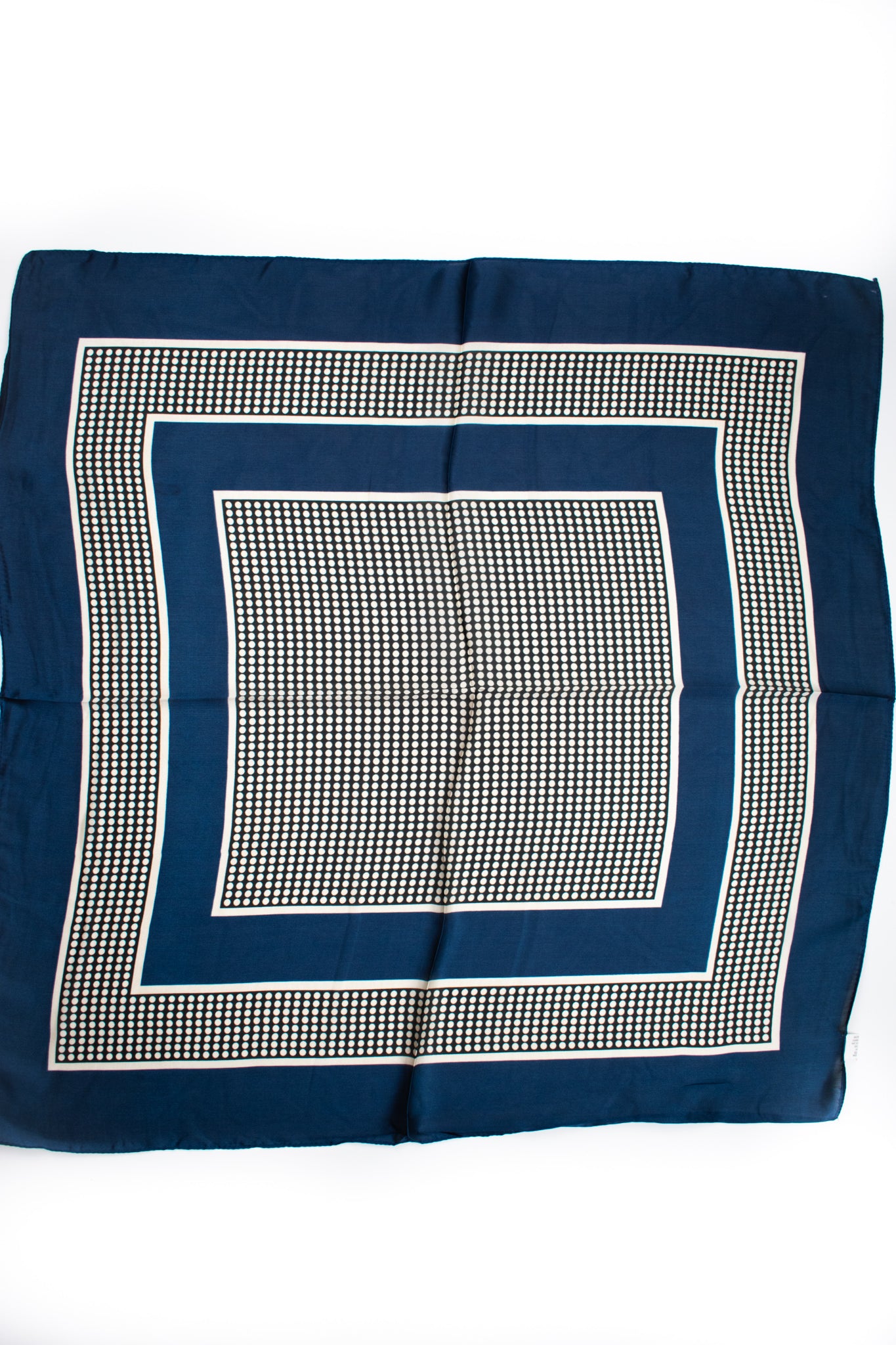Foulard quadrato a pois