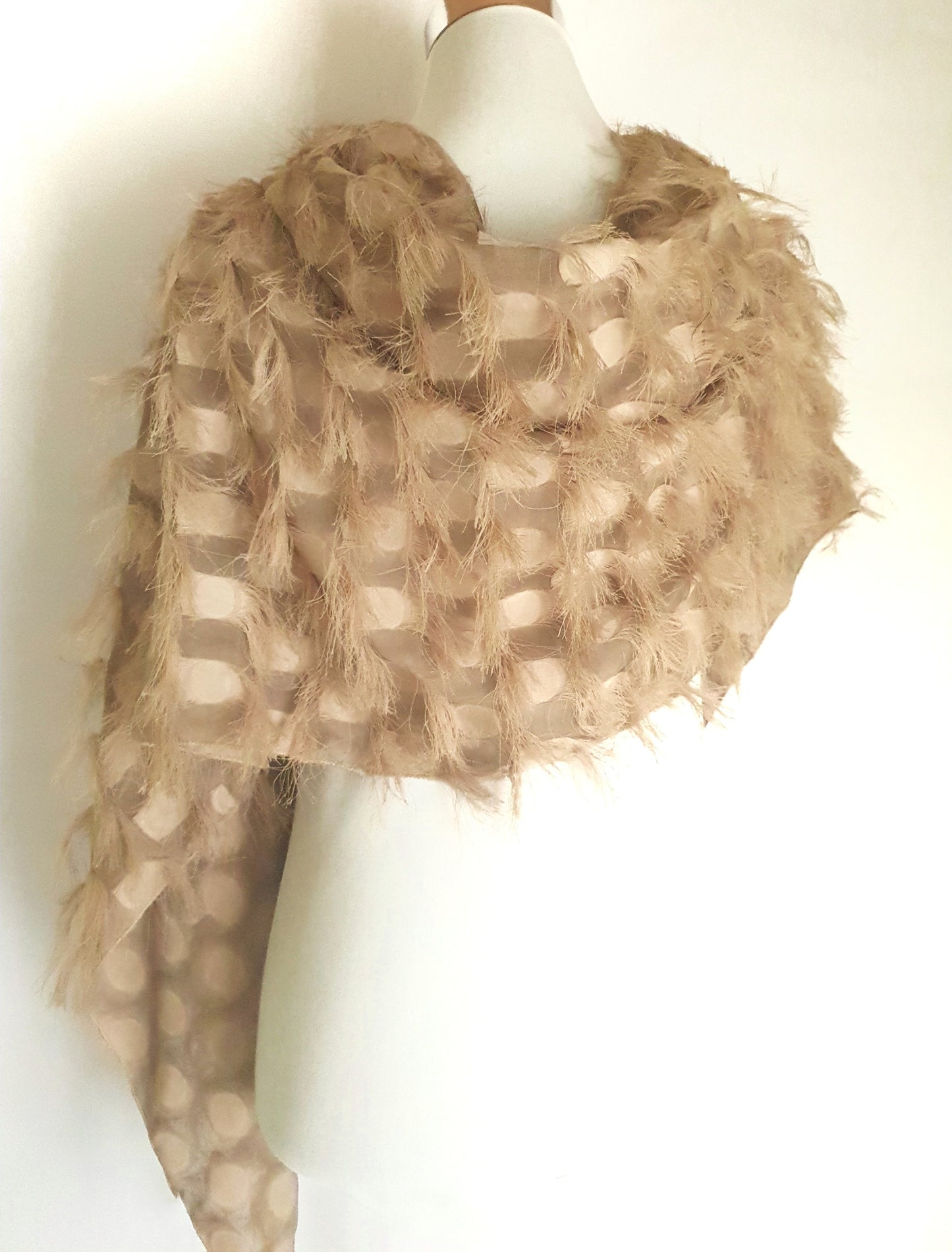 Foulard/Stola Elegante con Seta-effetto movimento
