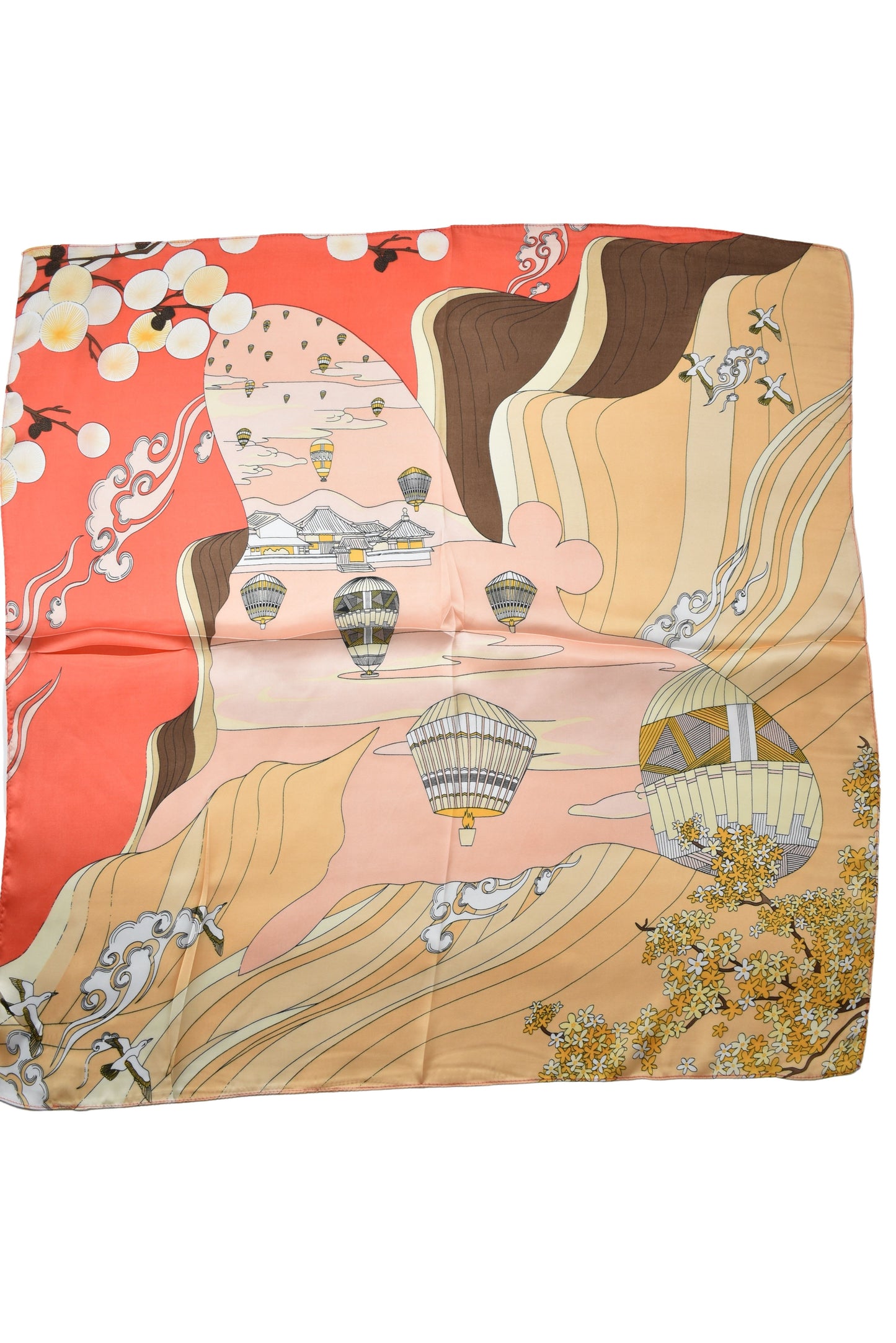 Foulard mongolfiere