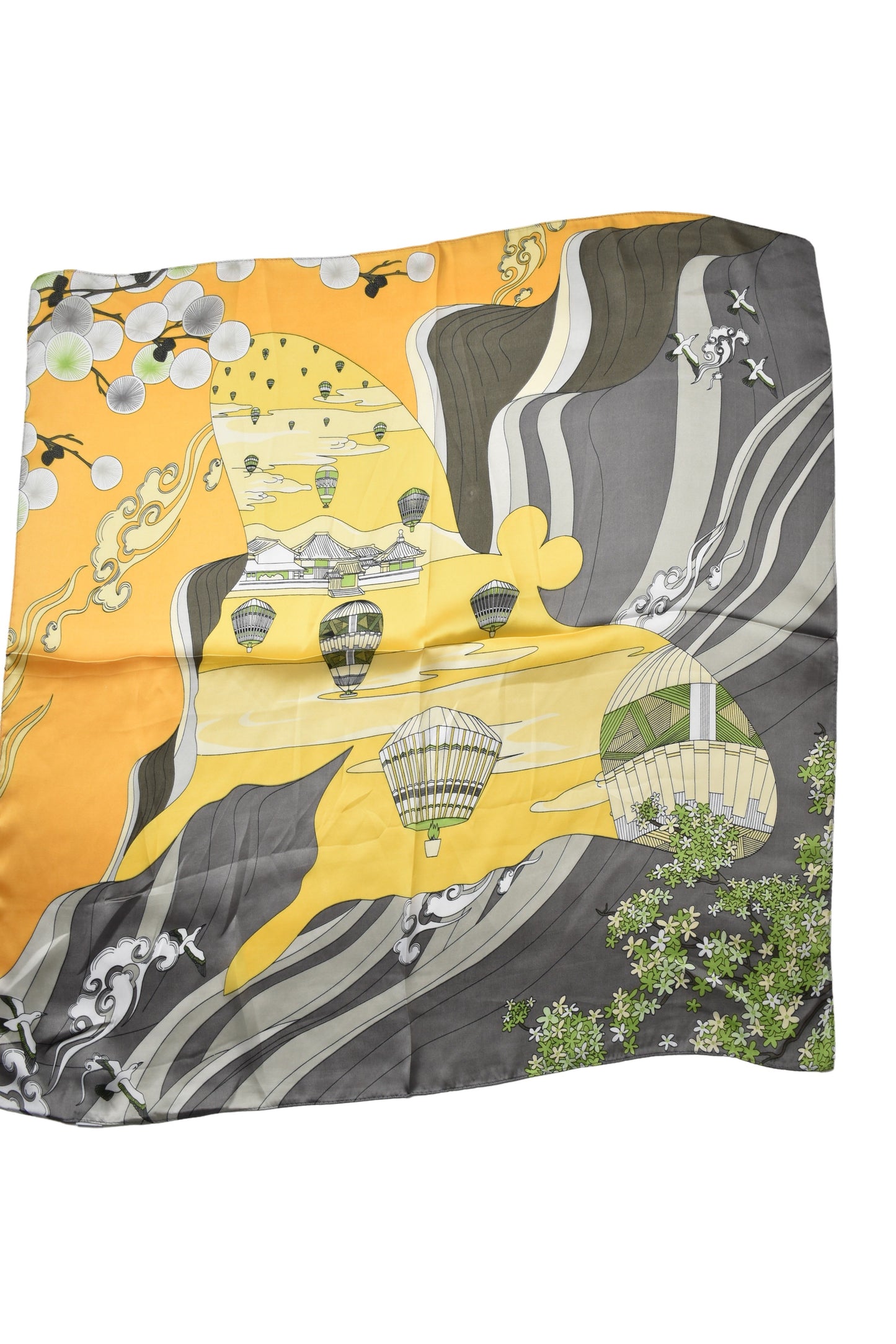 Foulard mongolfiere
